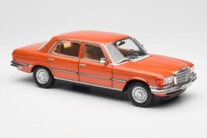 Mercedes 450 SEL 6.9 W116 Orange Metallic Norev 1:18 183459 Metal — billede 6 af 8