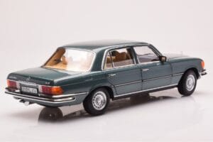 Mercedes 450 SEL 6.9 W116 Petrol Metallic Norev 1:18 183974 Metal — billede 3 af 8
