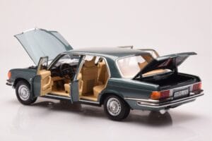 Mercedes 450 SEL 6.9 W116 Petrol Metallic Norev 1:18 183974 Metal — billede 5 af 8