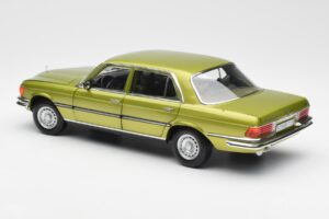 Mercedes 450 SEL W116 Citrus Grøn Forhandlerudgave Norev 1:18 B66040683 Metal — billede 7 af 8