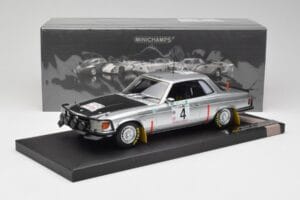 Mercedes 450 SLC 5.0 C107 #4 B. Waldegard / H. Thorszelius Rally Bandama 1979 Minichamps 1:18 107793204 Resin — billede 6 af 6