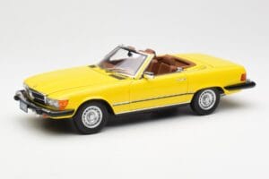 Mercedes 450SL R107 Gul US Version Norev 1:18 183727 Metal