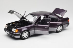 Mercedes 500 E W124 Bornit Metallic Norev 1:18 183948 Metal — billede 2 af 8