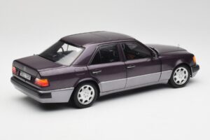 Mercedes 500 E W124 Bornit Metallic Norev 1:18 183948 Metal — billede 3 af 8