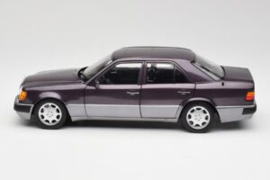 Mercedes 500 E W124 Bornit Metallic Norev 1:18 183948 Metal — billede 4 af 8