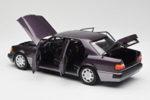 Mercedes 500 E W124 Bornit Metallic Norev 1:18 183948 Metal — billede 5 af 8