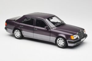 Mercedes 500 E W124 Bornit Metallic Norev 1:18 183948 Metal — billede 6 af 8