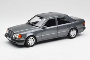 Mercedes 500 E W124 Pearl Grå Norev 1:18 183946 Metal