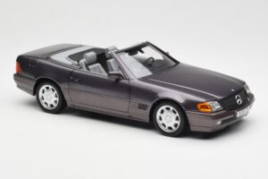 Mercedes 500 SL R129 Bornit Metallic Forhandlerudgave Norev 1:18 B66040655 Metal — billede 11 af 13