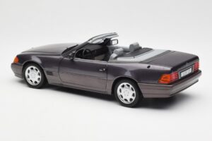 Mercedes 500 SL R129 Bornit Metallic Forhandlerudgave Norev 1:18 B66040655 Metal — billede 12 af 13