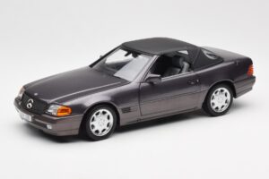 Mercedes 500 SL R129 Bornit Metallic Forhandlerudgave Norev 1:18 B66040655 Metal — billede 5 af 13