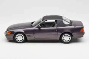 Mercedes 500 SL R129 Bornit Metallic Forhandlerudgave Norev 1:18 B66040655 Metal — billede 8 af 13