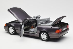 Mercedes 500 SL R129 Bornit Metallic Forhandlerudgave Norev 1:18 B66040655 Metal — billede 10 af 13