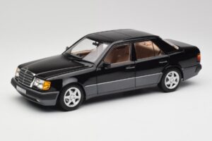 Mercedes 500E W124 Sort Limited Edition Norev 1:18 183949 Metal