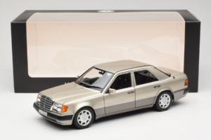 Mercedes 500E W124 Smoke Silver Forhandler Udgave Norev 1:18 B66040724 Metal — billede 8 af 8