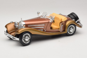 Mercedes 500K Roadster Kobber Metallic Bburago 1:18 3020-P1 Metal — billede 2 af 8