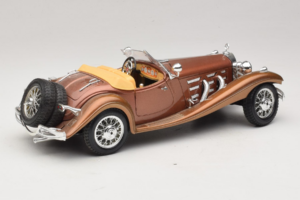 Mercedes 500K Roadster Kobber Metallic Bburago 1:18 3020-P1 Metal — billede 3 af 8