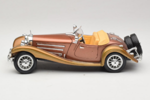 Mercedes 500K Roadster Kobber Metallic Bburago 1:18 3020-P1 Metal — billede 4 af 8