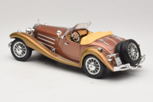 Mercedes 500K Roadster Kobber Metallic Bburago 1:18 3020-P1 Metal — billede 7 af 8