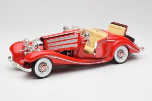 Mercedes 500K Special Roadster Rød Maisto 1:18 56058 Metal — billede 2 af 8