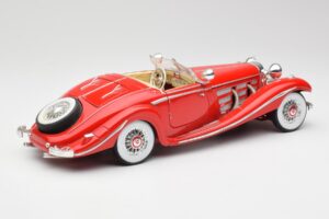 Mercedes 500K Special Roadster Rød Maisto 1:18 56058 Metal — billede 3 af 8