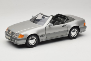 Mercedes 500SL R129 Sølv Tchibo 1:18 TC001 Metal