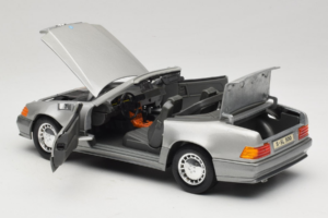 Mercedes 500SL R129 Sølv Tchibo 1:18 TC001 Metal — billede 5 af 8