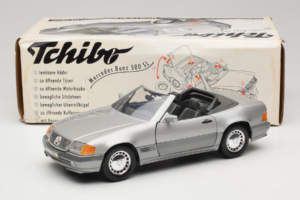 Mercedes 500SL R129 Sølv Tchibo 1:18 TC001 Metal — billede 8 af 8
