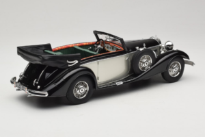 Mercedes 540K Cabriolet Sort Sølv Cult Models 1:18 CML184-3 Metal — billede 2 af 6