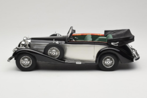 Mercedes 540K Cabriolet Sort Sølv Cult Models 1:18 CML184-3 Metal — billede 3 af 6