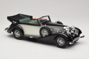 Mercedes 540K Cabriolet Sort Sølv Cult Models 1:18 CML184-3 Metal — billede 4 af 6