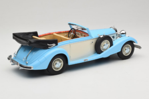 Mercedes 540K Cabriolet Blå Hvid Cult Models 1:18 CML184-2 Metal — billede 2 af 6