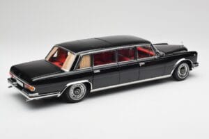 Mercedes 600 Pullman W100 Sort NZG 1:18 1071/50 Metal — billede 3 af 8