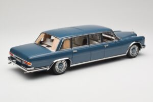 Mercedes 600 Pullman W100 Blå NZG 1:18 B66040707 Metal — billede 3 af 8
