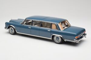 Mercedes 600 Pullman W100 Blå NZG 1:18 B66040707 Metal — billede 7 af 8