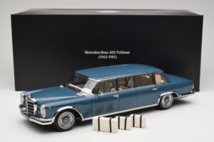 Mercedes 600 Pullman W100 Blå NZG 1:18 B66040707 Metal — billede 8 af 8