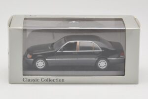 Mercedes 600 SEL W140 Black Metallic Minichamps 1:43 940035400 Metal — billede 4 af 4