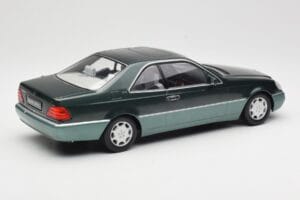Mercedes 600 SEC W140 Coupe Green Metallic KK-Scale 1:18 KKDC180343 Metal — billede 2 af 6