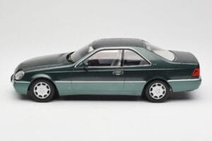 Mercedes 600 SEC W140 Coupe Green Metallic KK-Scale 1:18 KKDC180343 Metal — billede 3 af 6