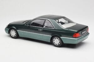 Mercedes 600 SEC W140 Coupe Green Metallic KK-Scale 1:18 KKDC180343 Metal — billede 5 af 6