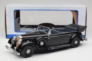Mercedes 770 W150 Sort MCG 1:18 MCG18207 Metal — billede 6 af 6