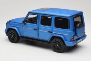 Mercedes AMG G 63 L W465 Blå Norev 1:18 B66960664 Metal — billede 5 af 6