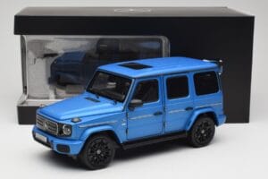 Mercedes AMG G 63 L W465 Blå Norev 1:18 B66960664 Metal — billede 6 af 6
