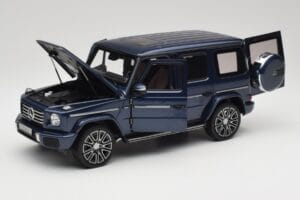 Mercedes AMG G 63 L W465 Mørkeblå Norev 1:18 B66960663 Metal — billede 2 af 8