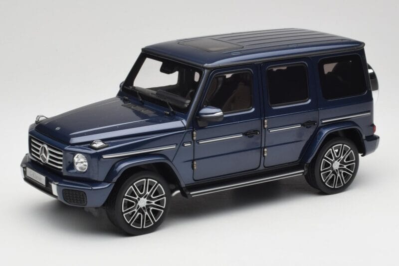 Mercedes AMG G 63 L W465 Mørkeblå Norev 1:18 B66960663 Metal