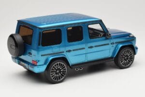 Mercedes AMG G63 W463 Hyper Blue Magno GT Spirit 1:18 GT925 Resin — billede 2 af 6