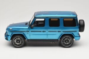 Mercedes AMG G63 W463 Hyper Blue Magno GT Spirit 1:18 GT925 Resin — billede 3 af 6