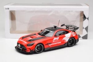 Mercedes AMG GT Black Series F1 Safety Car 2022 Minichamps 1:18 153032093 Metal — billede 6 af 6