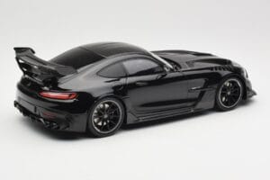 Mercedes AMG GT C190 Black Series Jet Black Metallic Minichamps 1:18 155032024 Metal — billede 2 af 6