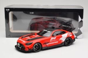 Mercedes AMG GT C190 Black Series Safety Car F1 2022 Minichamps 1:18 155032090 Metal — billede 6 af 6